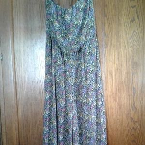 🧞‍♀️Alyn Paige strapless jumpsuit